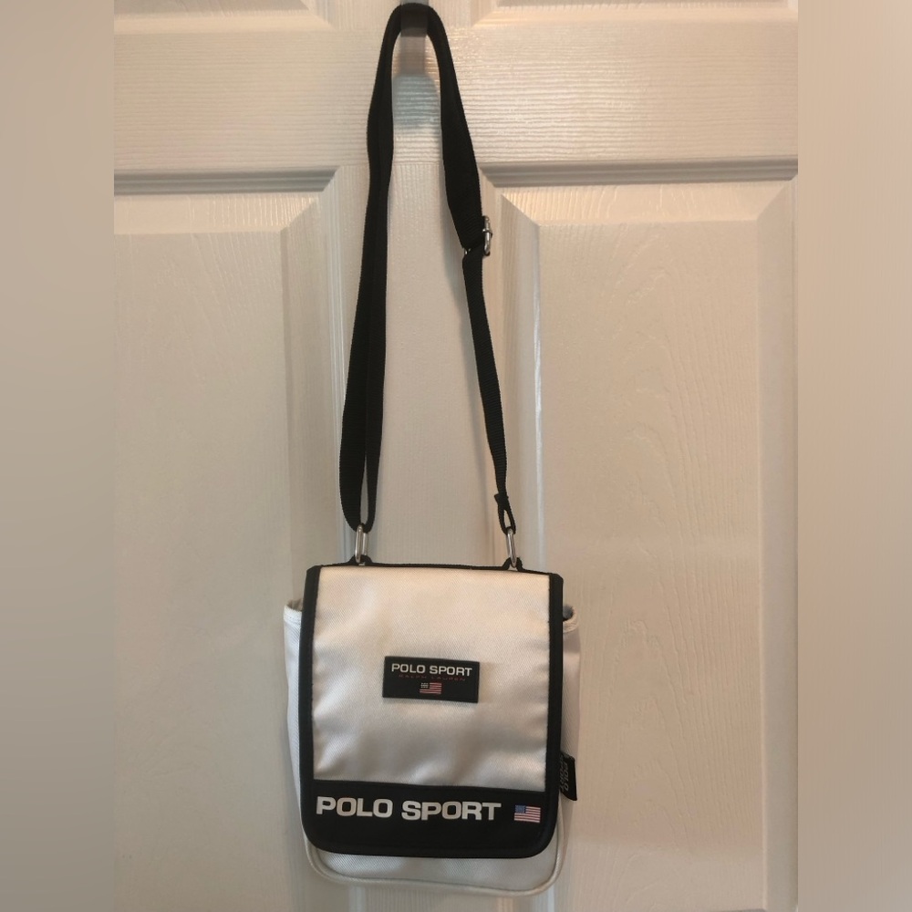 Polo by Ralph Lauren Black and White Bag